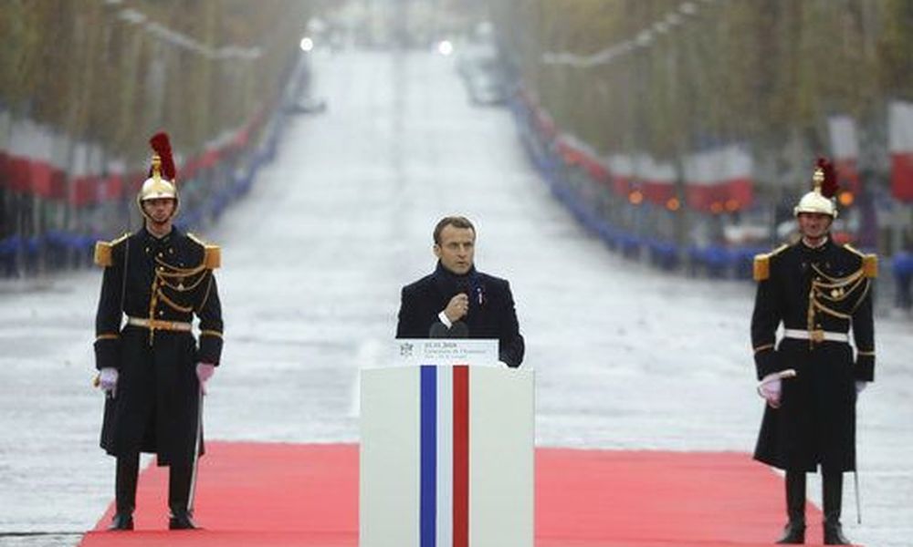 Ιστορική ομιλία Μακρόν ενώπιον 72 ηγετών: «Ο εθνικισμός είναι το αντίθετο του πατριωτισμού» - Media