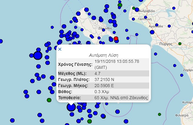 Σεισμός 5,2 Ρίχτερ στη Ζάκυνθο - Media