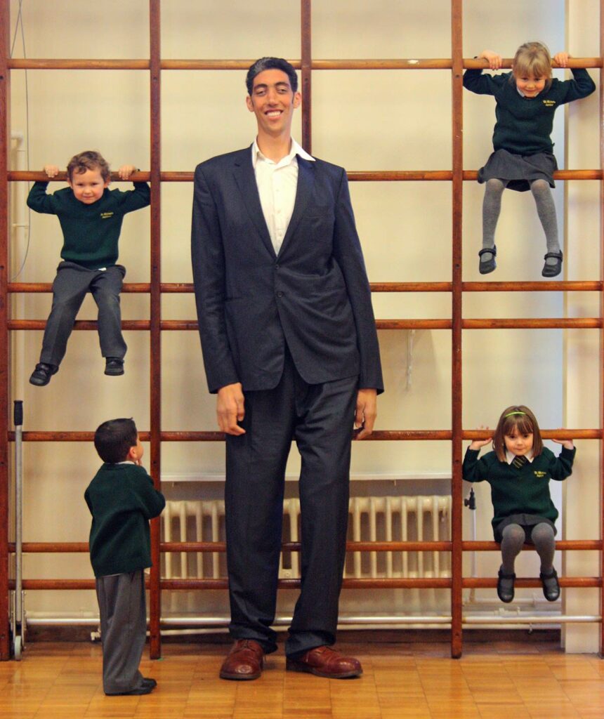 Ο ψηλότερος άνθρωπος του κόσμου είναι 2.51μ. και δυσκολεύεται να περπατήσει (Video) - Media