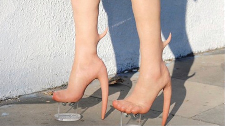 «Skin heels»: Οίκος μόδας κατασκεύασε τις πιο ανατρεπτικές γόβες (Photos) - Media