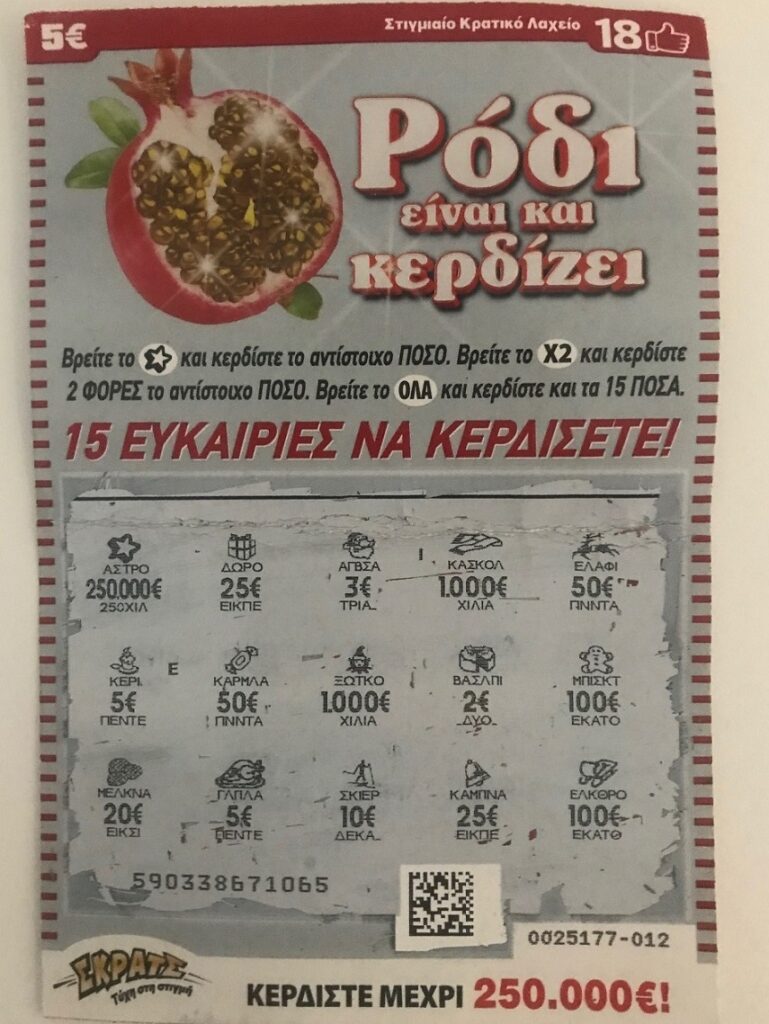 Μεγάλα χριστουγεννιάτικα κέρδη σε Λάρισα και Γιαννιτσά με το ΣΚΡΑΤΣ - Media