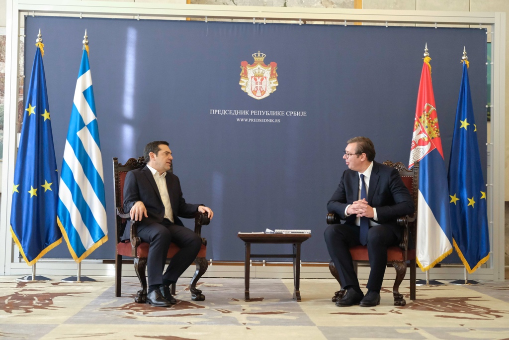 Τσίπρας-Βούτσιτς: Η συμφωνία των Πρεσπών φέρνει πιο κοντά Ελλάδα-Σερβία - Media