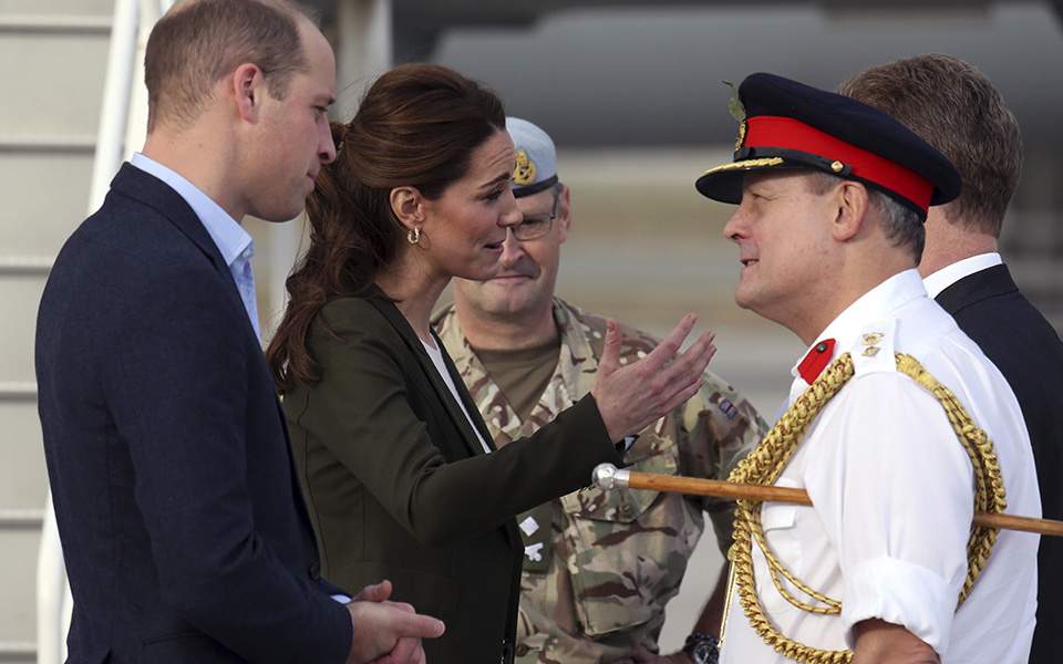 Στην Κύπρο ο πρίγκιπας Ουίλιαμ και η Κέητ Μίντλετον - Media