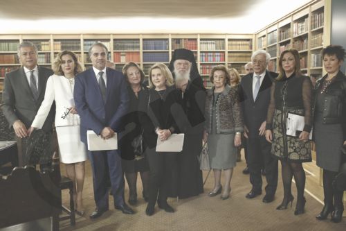 Εγκαινιάστηκε παρουσία του Προκόπη Παυλόπουλου η βιβλιοθήκη της ΕΣΗΕΑ  - Media