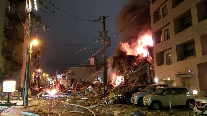 Σοκαριστικές οι πρώτες εικόνες από την έκρηξη σε εστιατόριο στην Ιαπωνία – Τουλάχιστον 40 τραυματίες (Photo, Video) - Media