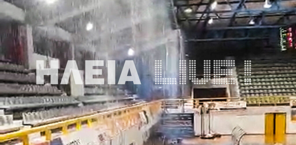 Λουκέτο στο «κλειστό» γυμναστήριο του Πύργου που «έμπαζε»… καταρράκτες! (Video) - Media