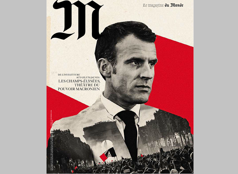 «Συγγνώμη» της Monde για το εξώφυλλο με τον Μακρόν - Media