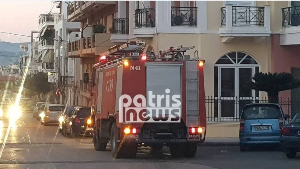 Πυρκαγιά από βραχυκύκλωμα σε διαμέρισμα στον Πύργο - Media