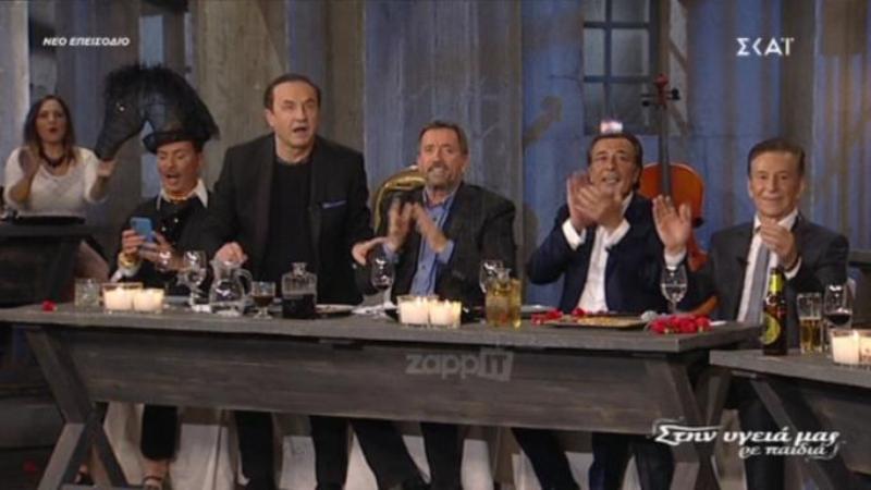 Άφωνοι όλοι με την έκπληξη του Σπύρου Παπαδόπουλου - Ποιος μπήκε στο πλατό (Video) - Media