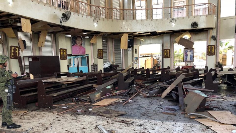 Φιλιπππίνες: 18 νεκροί, 71 τραυματίες στη διπλή βομβιστική επίθεση σε χριστιανική  εκκλησία  - Media
