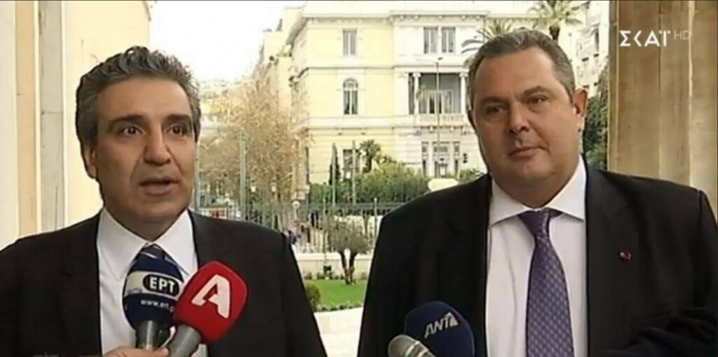 Ο Αριστείδης Φωκάς στην Κοινοβουλευτική Ομάδα των Ανεξάρτητων Ελλήνων  - Media