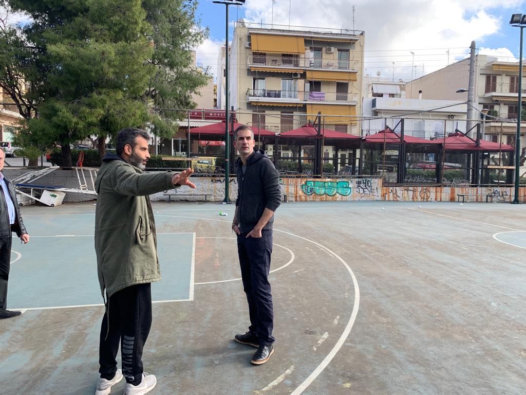 Ο Μπακογιάννης στη Λαμπρινή: Χρειάζεται συντήρηση και φύλαξη των αθλητικών χώρων (Video/Photos) - Media Gallery 6