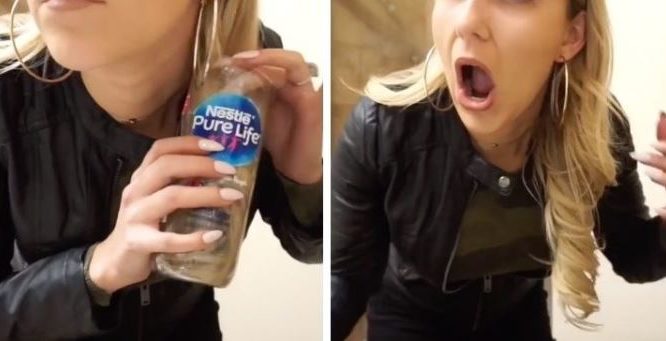 Κάνει μπούκλες χρησιμοποιώντας ένα μπουκάλι! (Video) - Media