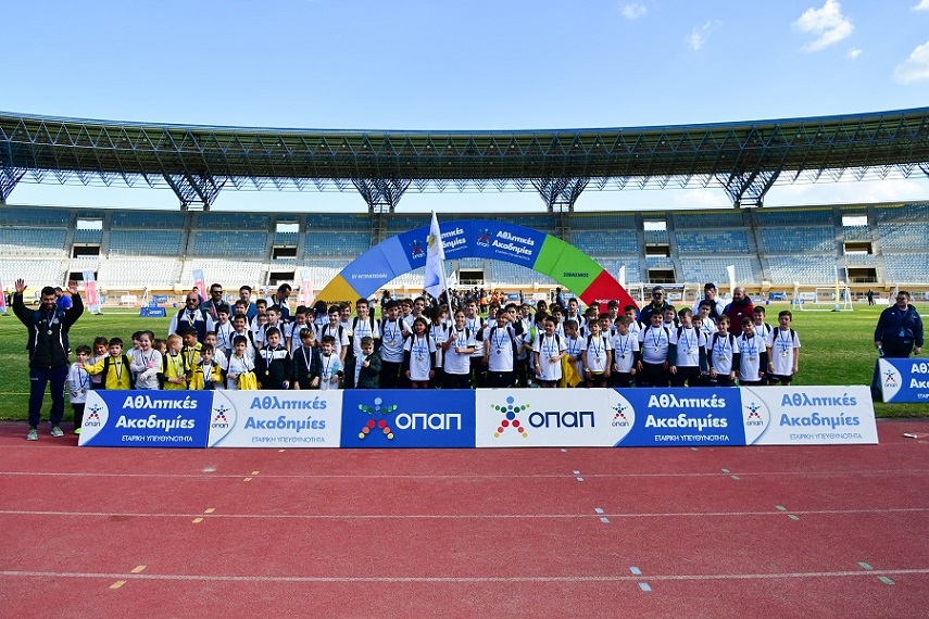 Πρεμιέρα για τα φεστιβάλ Αθλητικών Ακαδημιών ΟΠΑΠ στο Παγκρήτιο Στάδιο Ηρακλείου  - Media
