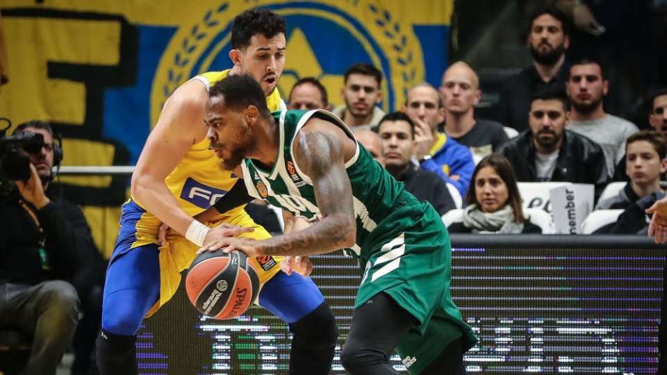 Euroleague: Ηττήθηκε από τη Μακάμπι ο ΠΑΟ - Δυσκολεύει η «8άδα» - Media