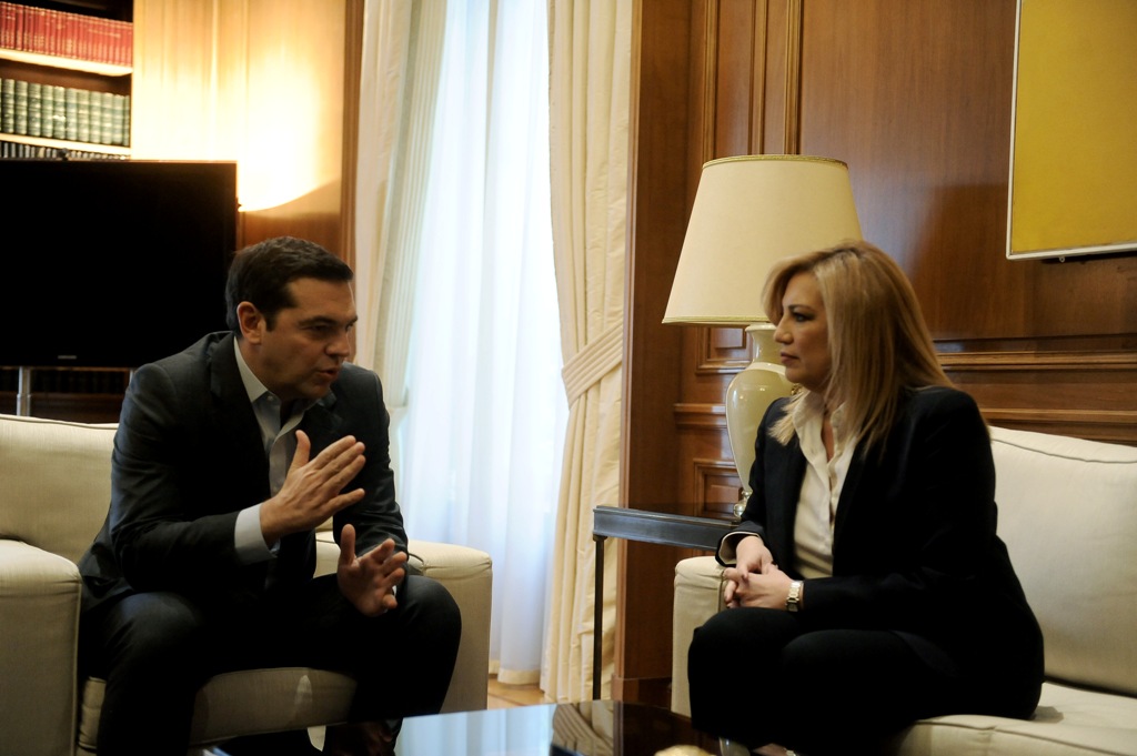Τσίπρας και Φώφη μαζί στο σπίτι του Λιβάνη - Μια συνάντηση με νόημα για το πολιτικό αύριο  - Media