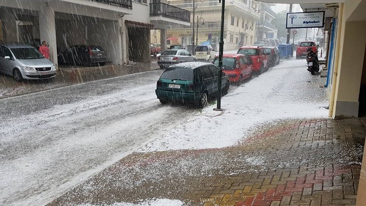 Νέα κακοκαιρία από Τρίτη - Με αεροχειμάρρους, καταιγίδες, χαλάζι και χιόνια - Media