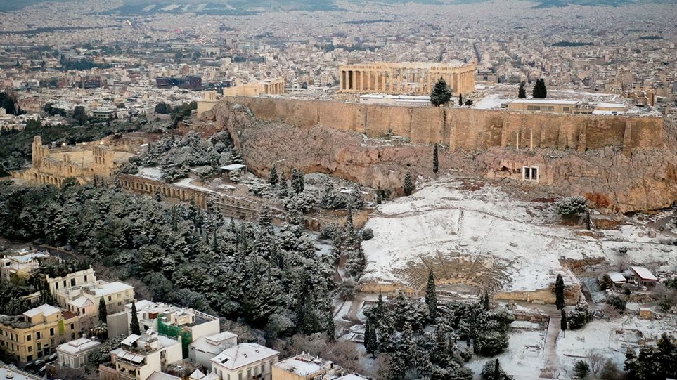 Ο χειρότερος χιονιάς του χειμώνα για την Αττική έρχεται το Σαββατοκύριακο (πίνακας)  - Media