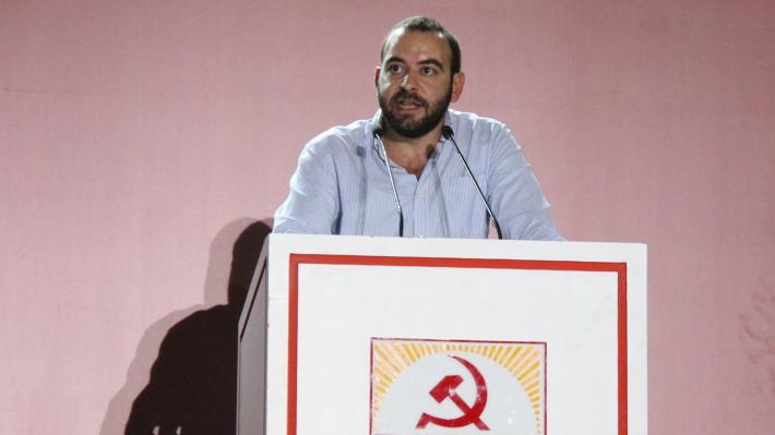 Γραμματέας του ΚΣ της ΚΝΕ επανεκλέχτηκε ο Νίκος Αμπατιέλος - Media