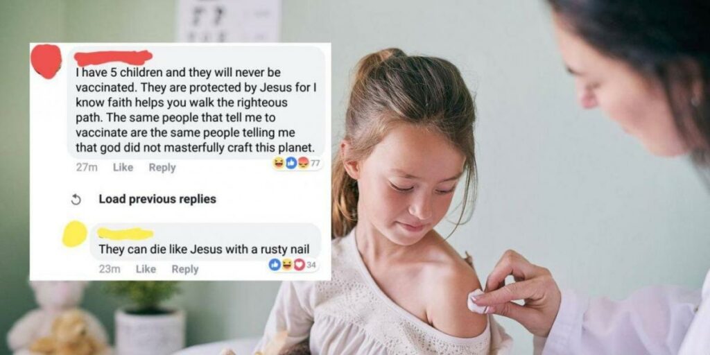 Μητέρα αρνείται να εμβολιάσει τα πέντε παιδιά της γιατί «τα προστατεύει ο Χριστός» - Media