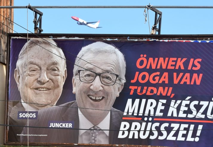 Κομισιόν: Αντιευρωπαϊκή η καμπάνια της Ουγγαρίας – Κατηγορεί Γιούνκερ και Σόρος για την παράνομη μετανάστευση - Media