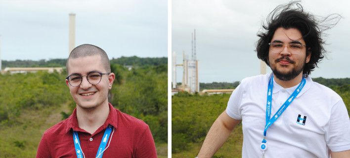 Δύο Έλληνες στην εκτόξευση του Hellas Sat 4: Όταν ήταν μαθητές εκτόξευαν... τενεκεδάκια (Photos) - Media