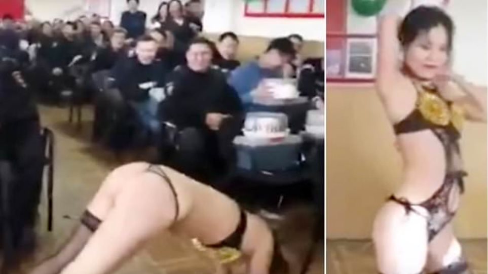 Ρωσίδα αξιωματικός της αστυνομίας διοργάνωσε στριπτίζ στο αστυνομικό τμήμα και απολύθηκε (Video) - Media