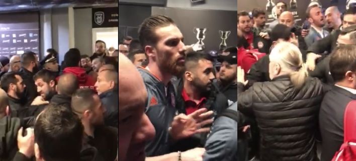 Χαμός στην Τούμπα: Δεν άφηναν τους ποδοσφαιριστές του Ολυμπιακού να μπουν στα αποδυτήρια! (Video) - Media