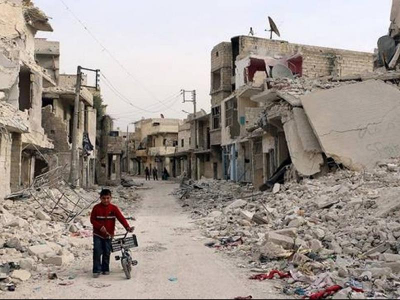 Συρία: Κατέρρευσε κτίριο «σφυροκοπημένο» από τον πόλεμο - 11 νεκροί  - Media
