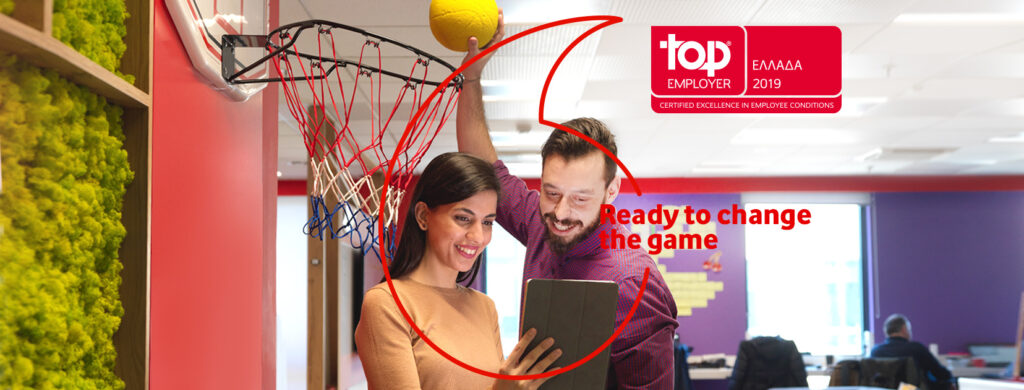 Η Vodafone Ελλάδας διακρίθηκε ως Top Employer 2019 - Media
