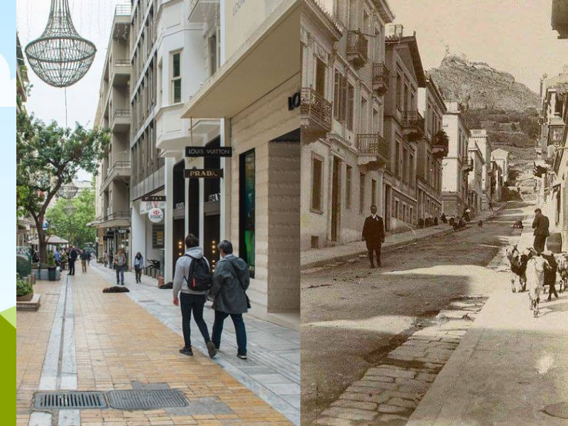 Δείτε πως ήταν η οδός Βουκουρεστίου το 1920 – Έβοσκαν κατσίκια (Photos) - Media