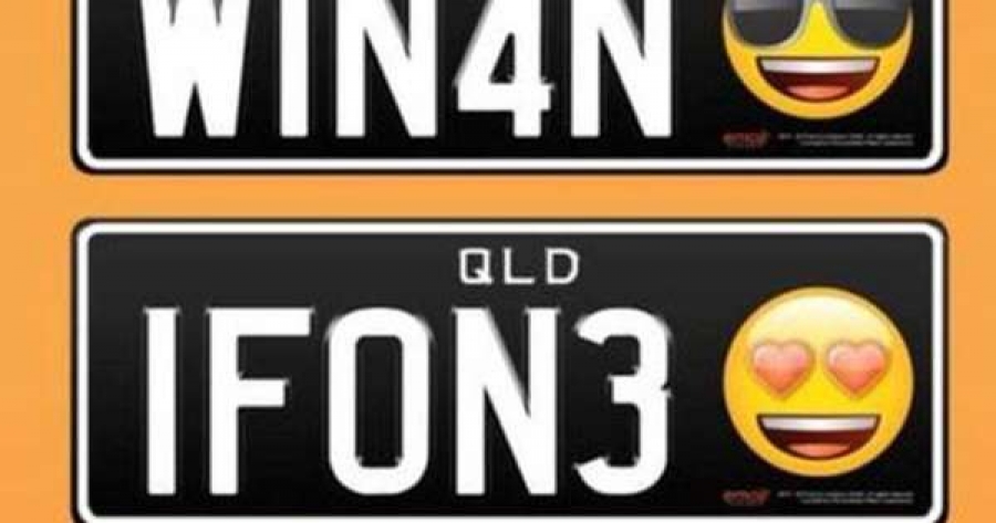 Τα Emojis στις πινακίδες κυκλοφορίας του αυτοκινήτου σας - Media