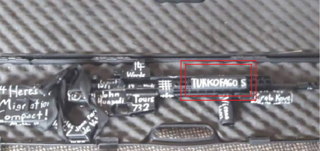 Τη λέξη «Τουρκοφάγος» είχε γράψει στα όπλα του ο μακελάρης της Νέας Ζηλανδίας (Photos) - Media