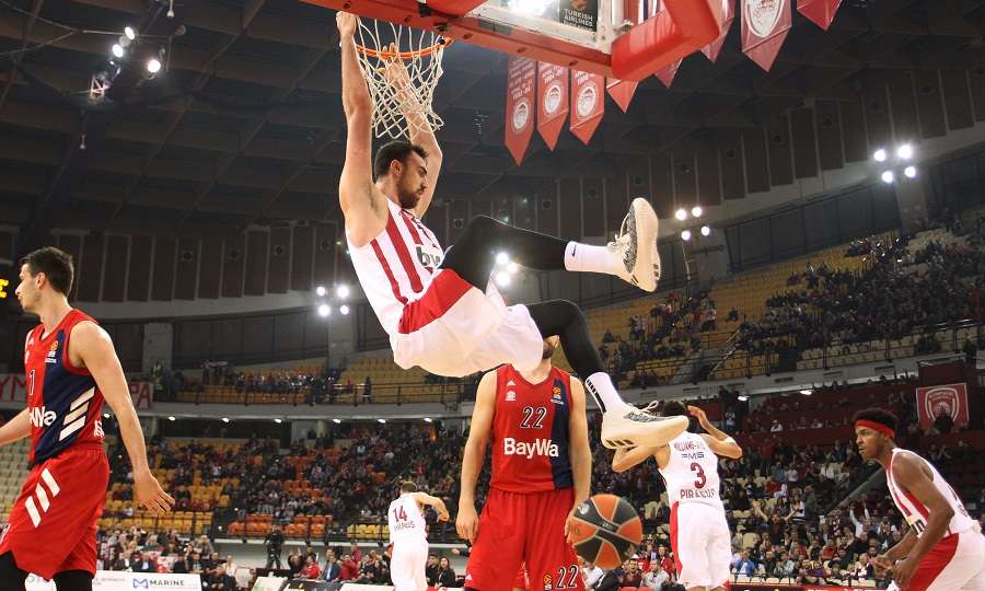 Ξέσπασμα Ολυμπιακού, 89-69 την Μπάγερν - Media