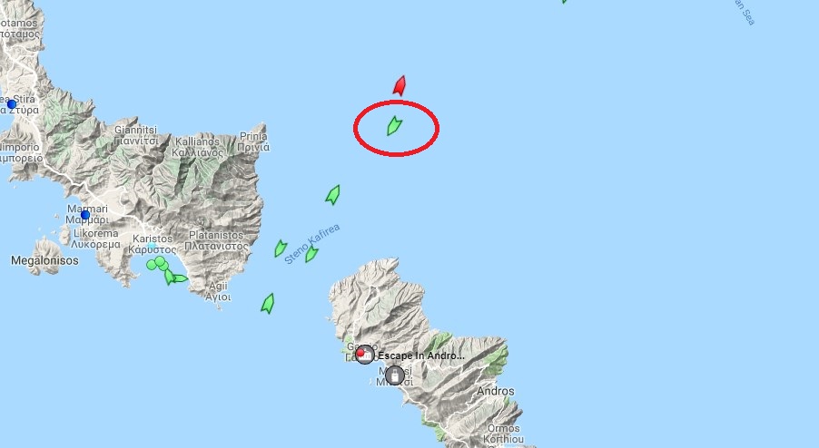 Συναγερμός στο Αιγαίο: Ακυβέρνητο πλοίο ανοιχτά της Άνδρου με 9 Μποφόρ - Media