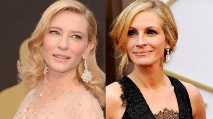 Η Κέιτ Μπλάνσετ αποκαλύπτεται στη Τζούλια Ρόμπερτς - Media