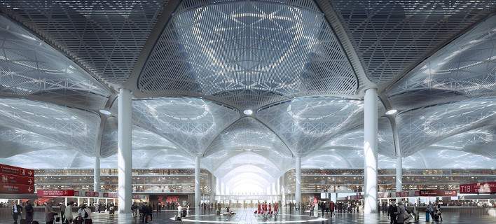 Ανοίγει τις πύλες του το νέο υπερσύγχρονο αεροδρόμιο της Τουρκίας (Video & Photos) - Media