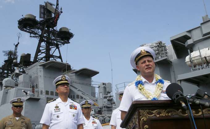 Νότια Σινική Θάλασσα: Κοινές ναυτικές ασκήσεις Ρωσίας - Φιλιππίνων - Media