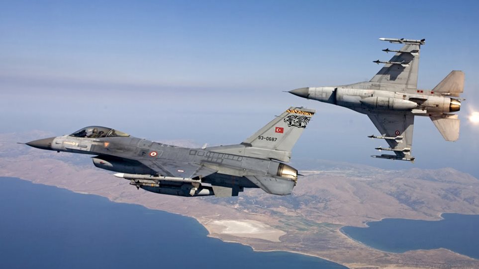 Πτήση τουρκικών αεροσκαφών πάνω από τα Μαύρα Κινάρου - Media
