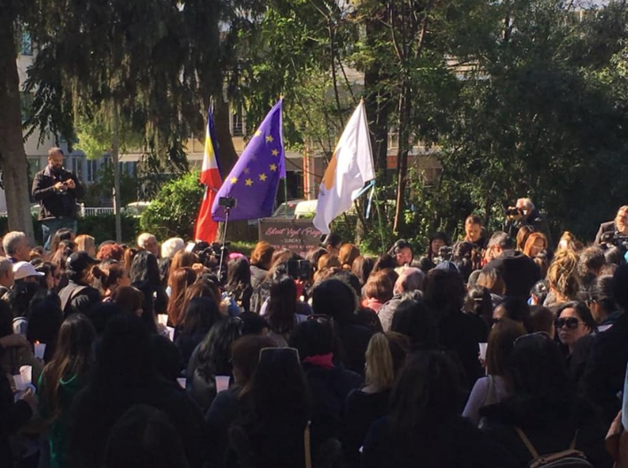 Διαμαρτυρία και προσευχές από Φιλιππινέζες στη Λευκωσία - Media