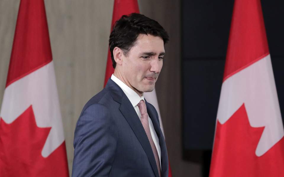 Πολιτική κρίση στον Καναδά: Καταρρέει ο Τριντό   - Media