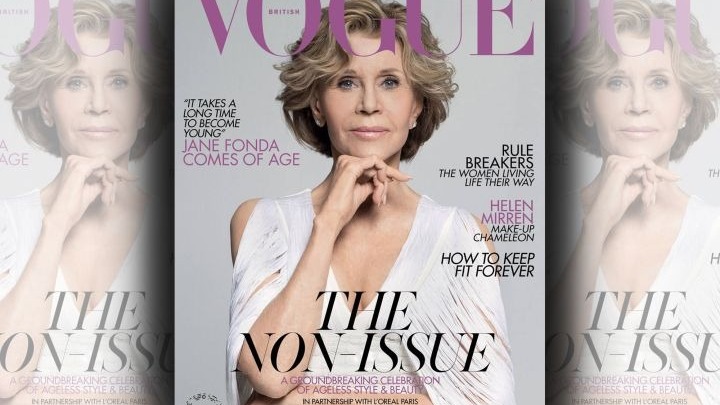 Η βρετανική Vogue ενάντια στις διακρίσεις λόγω ηλικίας: H Τζέιν Φόντα στο εξώφυλλο! - Media