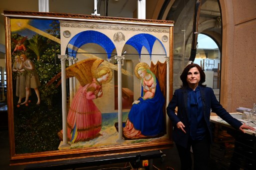Μουσείο του Πράδο: Αποκαταστάθηκε το έργο του Φρα Αντζέλικο «Ευαγγελισμός» - Media
