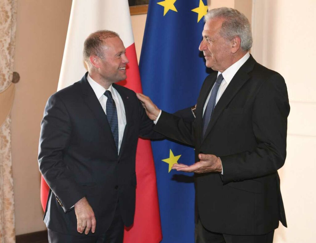 Μετανάστευση, ασφάλεια και διαχείριση συνόρων, στο επίκεντρο των συναντήσεων του Δ. Αβραμόπουλου στη Μάλτα - Media