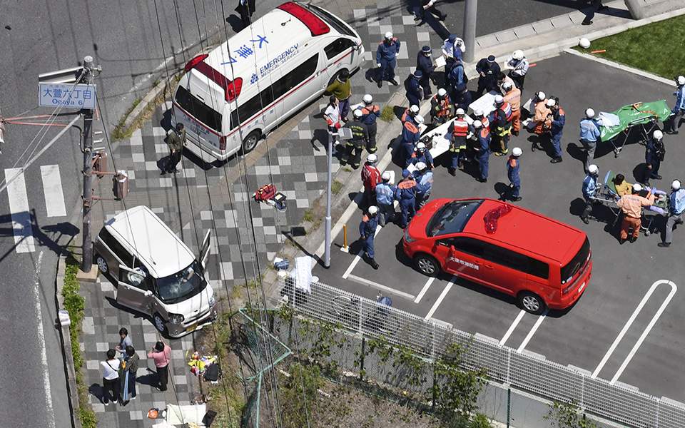 Ιαπωνία: Αυτοκίνητο που ενεπλάκη σε τροχαίο έπεσε πάνω σε νήπια - Δύο παιδιά νεκρά - Media