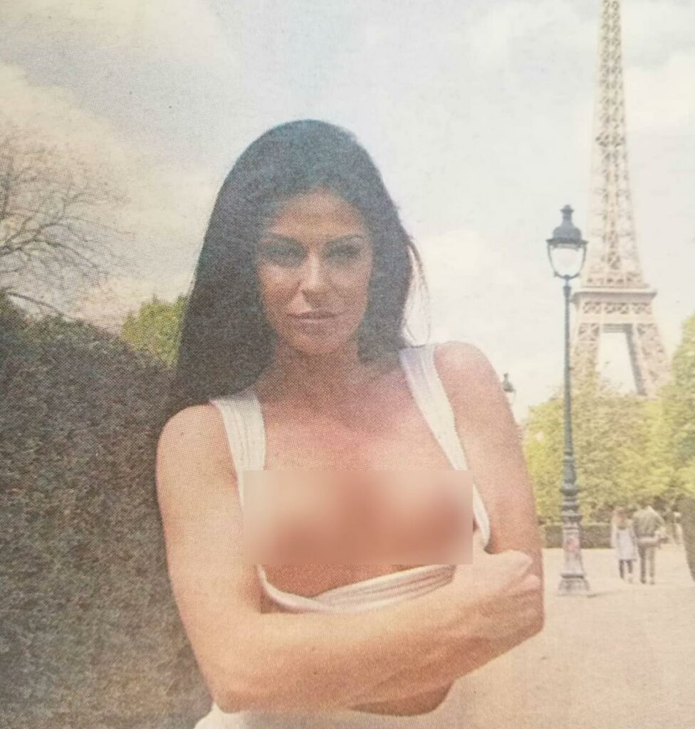 Τρέλανε τους Γάλλους - Γυμνόστηθη με φόντο τον Πύργο του Άιφελ η Ελληνίδα πορνοστάρ Ίννα Ιννάκη (Photo) - Media
