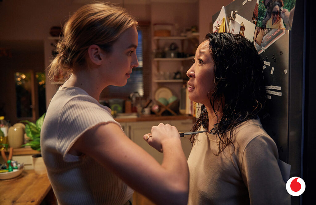 Το Killing Eve που προβάλλεται αποκλειστικά από το Vodafone TV  καλύτερη σειρά του 2019 - Media