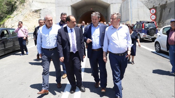 Κρήτη: Παραδόθηκε στην κυκλοφορία ο νέος οδικός άξονας από Αγία Βαρβάρα προς Μοίρες - Media