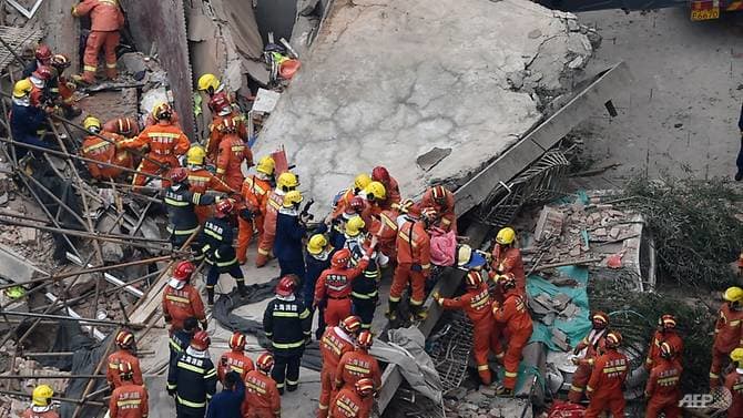 Επτά νεκροί από κατάρρευση υπό ανακαίνιση κτηρίου στη Σαγκάη - Media