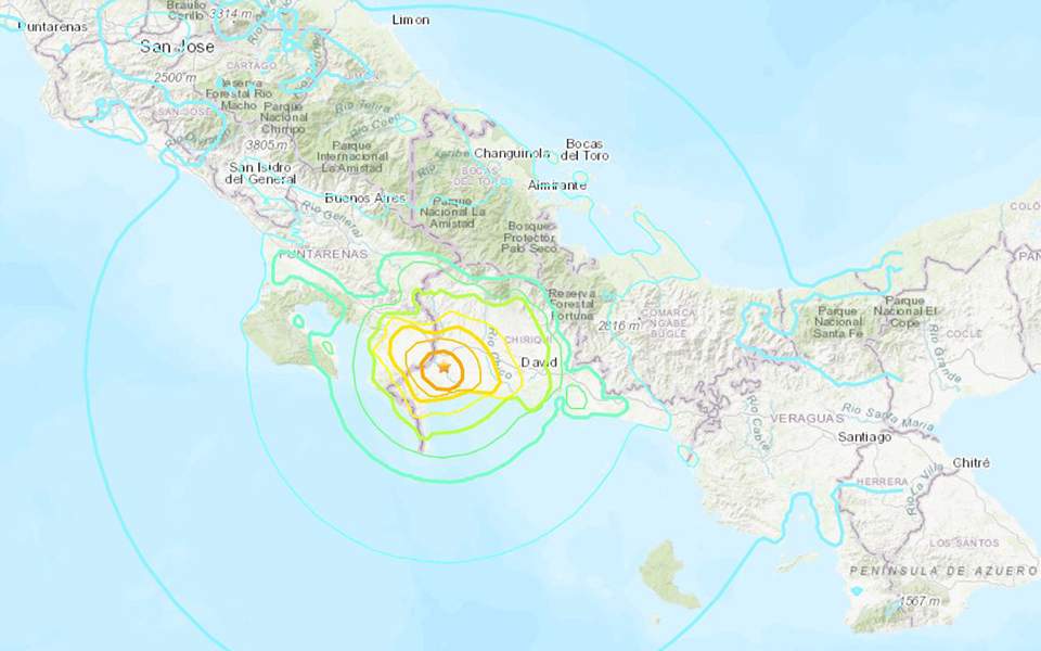 Σεισμός 6,3 Ρίχτερ στον Παναμά - Media